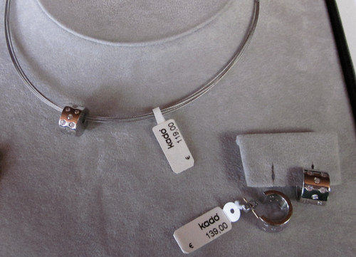Kado schmuckset edelstahl - schmuckset,
