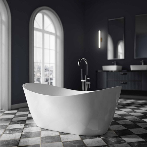 Freistehende acryl badewanne - acryl,