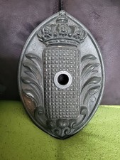 Altes schweres Portalschild