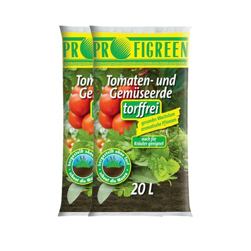 Tomatenerde torffrei liter - 40,