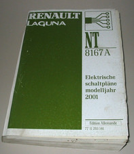 Werkstatthandbuch Renault Laguna II Typ G elektrische Schaltpläne ab Modell 2001