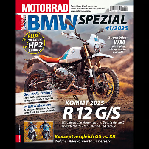 Motorrad bmw spezial 01 2025 - motorrad, 01/2025