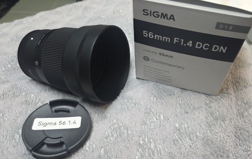 Sigma 56mm dc dn - sigma, f1.4