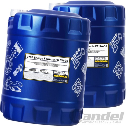 2x10l mannol nrg - 2x10l,