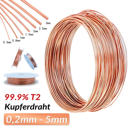 Reiner kupferdraht - 99,9,