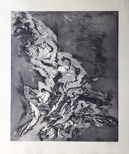 Hann Trier Radierung datiert 73 nummeriert 35/150 signiert