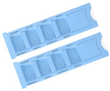 ☆ Tablettenbox Pillenbox Medikamentendispenser - 1 Tag 4 Fächer (Pillendose)