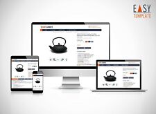 EBAYVORLAGE Template 2025 NEU Responsive Auktionsvorlage BESTSELLER dark