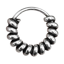 Nasenring spule spirale - nasenring, 925