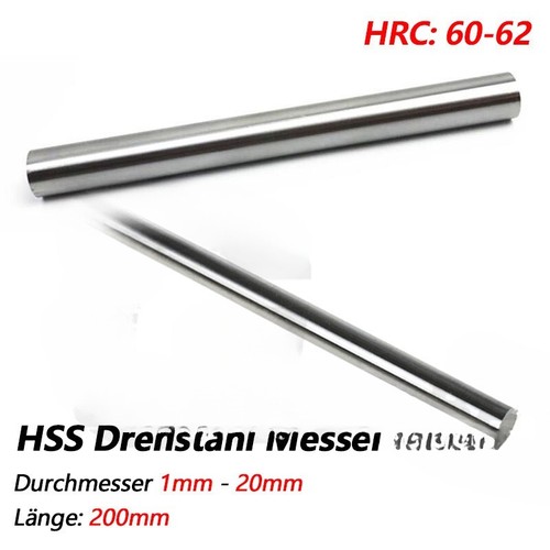 Hss rundstab rundstahl 1mm - hss,