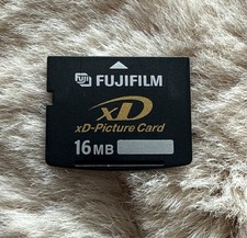 16MB xD Picture Card FUJIFILM Speicherkarte gebraucht