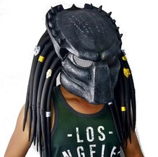 Raubtier Helm Maske Latex