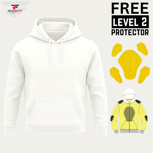 Men white aramid - white, motorcycle