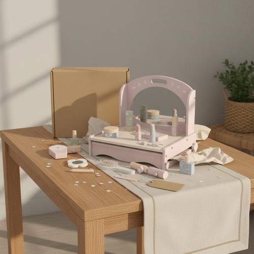 Kinder schminktisch aus holz - kinder,