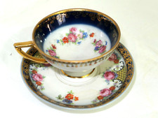 Alte Mokkatasse mit Untertasse, Sammeltasse