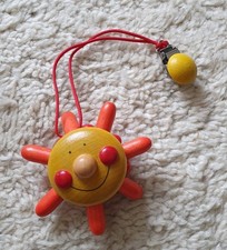 Holzclip, Sonne für Kinderwagen