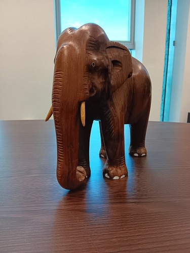 Vollholz elefant - vollholz-elefant, im