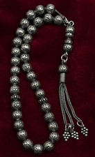 Gümüs Tesbih Gümüş Fizyon Küre 29gr Tespih 925 Silber Gebetskette Misbaha Rosary