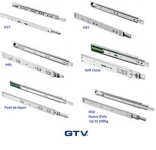 Paar Schubladenführungen