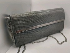 💥 Clutch TASCHE Abend guido maria kretschmer NEU Silber ! MUSS WEG !! AKTION 💥