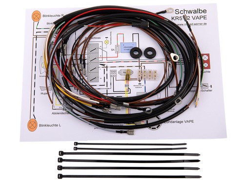 Kabelbaum für simson schwalbe - kabelbaum,