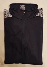 Spyder Herren Skipullover Pullover Funktionsshirt - Farbe schwarz/silber Größe S