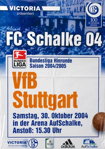 Schalke poster vfb - schalke,