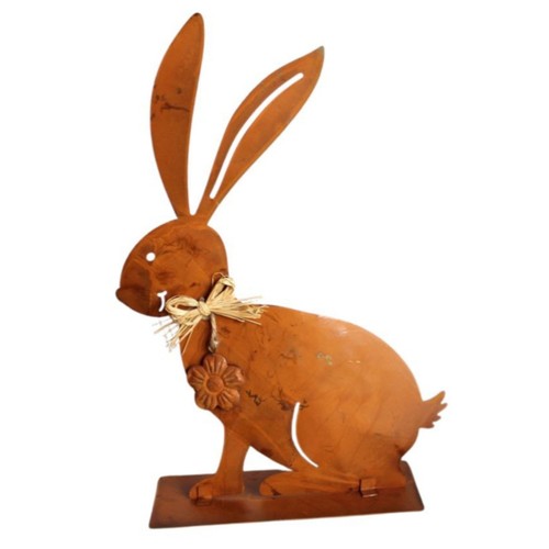 Dekofigur hase sitzend h32cm - dekofigur,