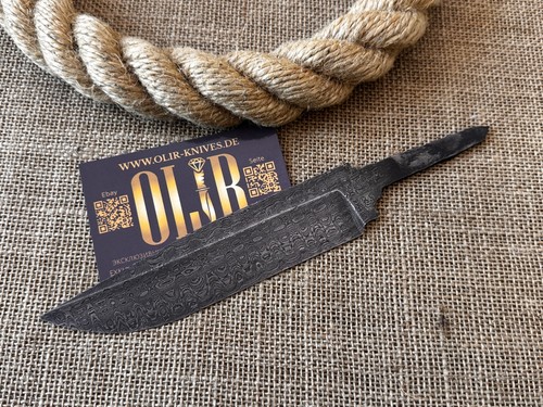 Olir damastklinge rohling - damastklinge,