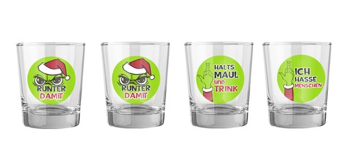 Schnapsglas weihnachten - schnapsglas,