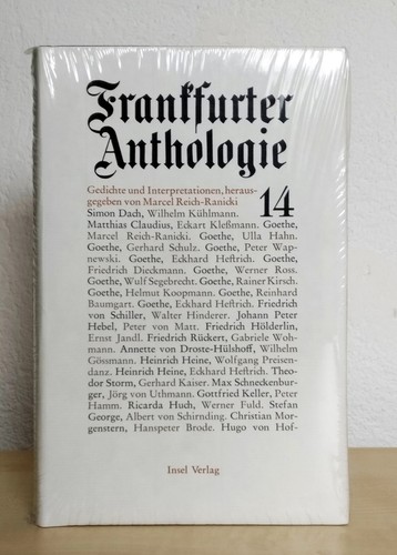Buch frankfurter anthologie - frankfurter,