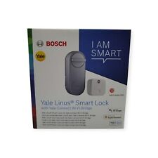 A17 Bosch Smart Home Yale Linus Smart Lock Türschloss inkl. WiFi Bridge