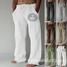 Herren leinenhose freizeit - leinenhose,