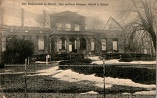 AK GRUSS AUS MEMEL ZERSTÖRTES RITTERGUT ALTHOFF 1915