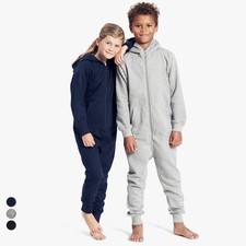 NEUTRAL - Kinder Overall Jumpsuit 100% Bio-Baumwolle Jumpsuit Schlafanzug Winter