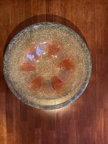 Murano glas schale - glas, groß