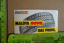 Alter Aufkleber Verkehr Auto Motorrad Reifen MALOYA nova Schweiz