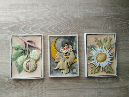 Wandbild wanddekoration 3er - wandbild,