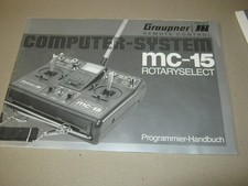 Graupner Anleitung  Sender MC
