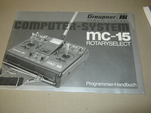 Graupner anleitung sender - graupner, mc