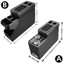 Universal Mittelkonsole Staufach Console Storage Unit Für Opel Toyota Honda VW