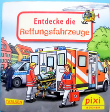 Pixi 2245 - Entdecke die Rettungsfahrzeuge - 2. Auflage 2018- Sammlung