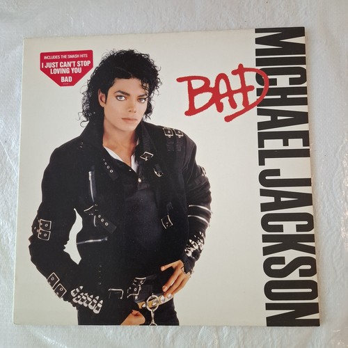 Michael jackson bad lp vinyl - "bad",