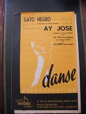 " Partitur Gato Negro Ay José