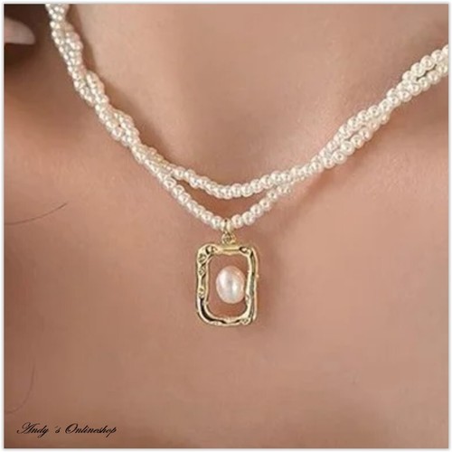 Damen halskette perlenkette - damen,