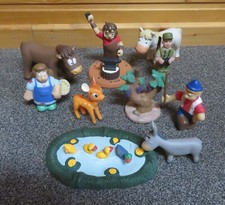 Figur Figuren Tiere Bauernhof Zoo  70er Jahre Plastikfiguren Sammler 1