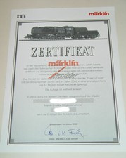 Märklin insider zertifikat - märklin,