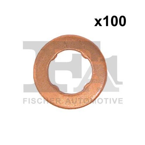 100x dichtring düsenschacht - 100x,