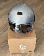 Vespa Argentario Jethelm in grau - NEU - Original Vespa Helm XL