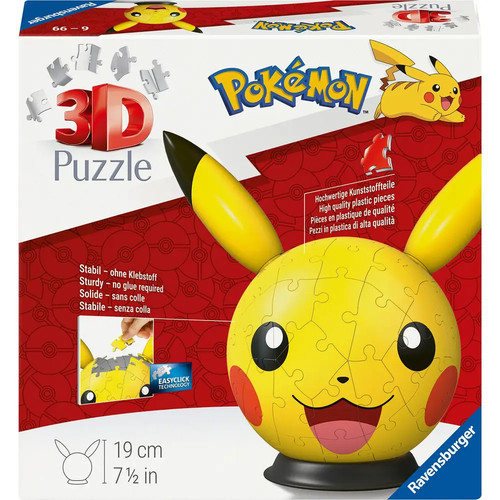 Puzzle ball pokémon - pokémon, pikachu